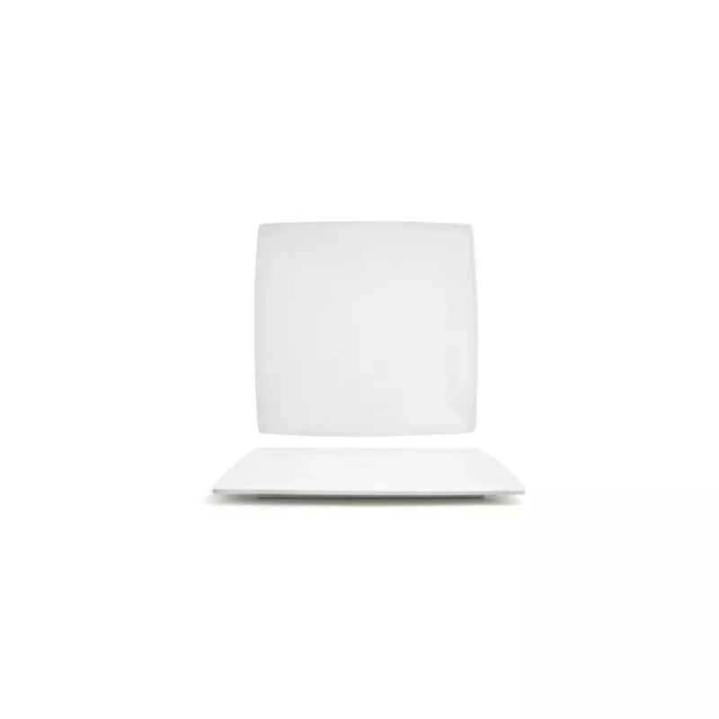Plates 11 Inch White Square6 – 1 COUNT