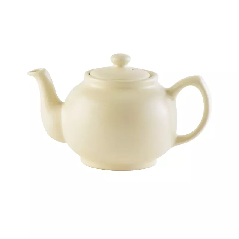 price-kensington-matte-cream-6-cup-teapot Price & Kensington Matte Cream 6 Cup Teapot