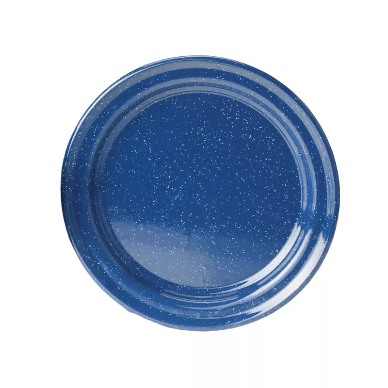 royal-blue-enamelware-dinner-plate Royal Blue Enamelware Dinner Plate