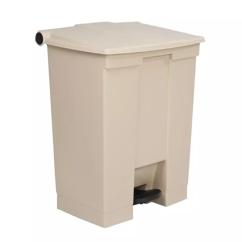 rubbermaid-step-on-pedal-bin-beige-68ltr-l374 Rubbermaid Step On Pedal Bin Beige 68Ltr – L374