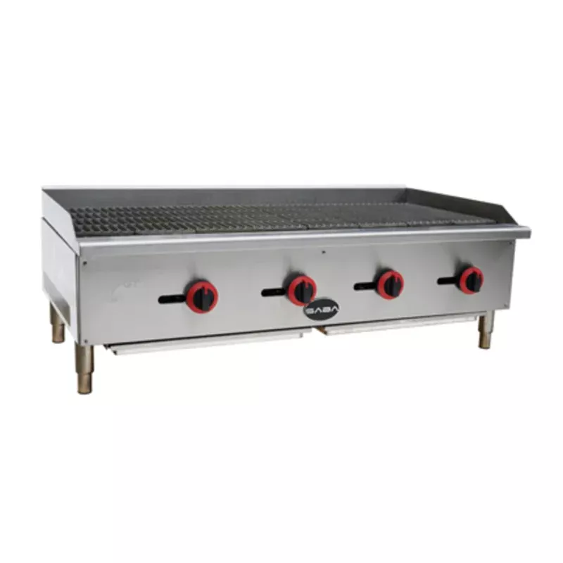saba-cb-48-48-gas-radiant-charbroiler-120-000-btu SABA CB-48 48 Gas Radiant Charbroiler 120,000 BTU