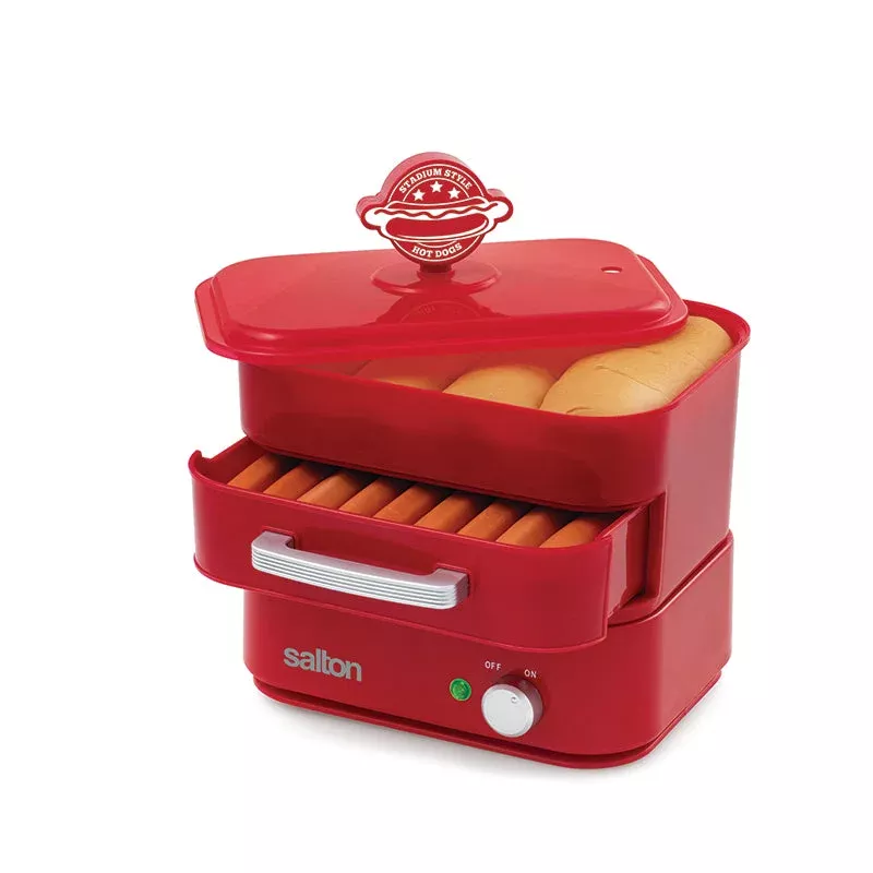 salton-treats-hot-dog-steamer Salton Treats Hot Dog Steamer