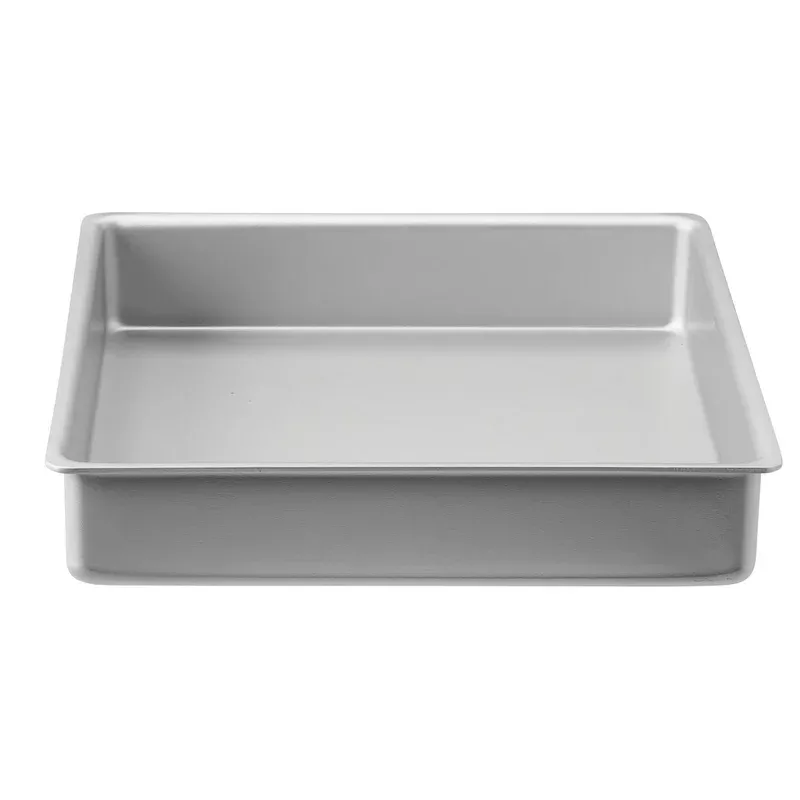 Samuel Groves Mermaid Silver Anodised 20cm Square Sandwich Tin