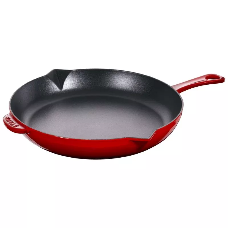 staub-enameled-cast-iron-10-fry-pan-in-cherry Staub Enameled Cast Iron 10″ Fry Pan in Cherry