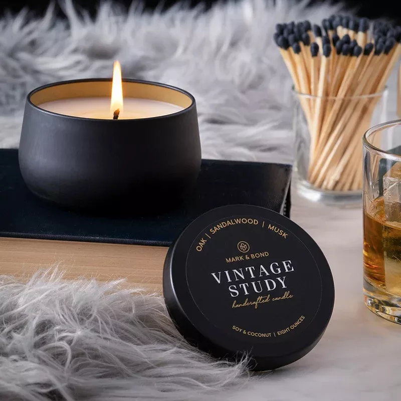 vintage-study-luxury-scented-soy-candle-40-45hrs Vintage Study Luxury Scented Soy Candle, 40-45hrs