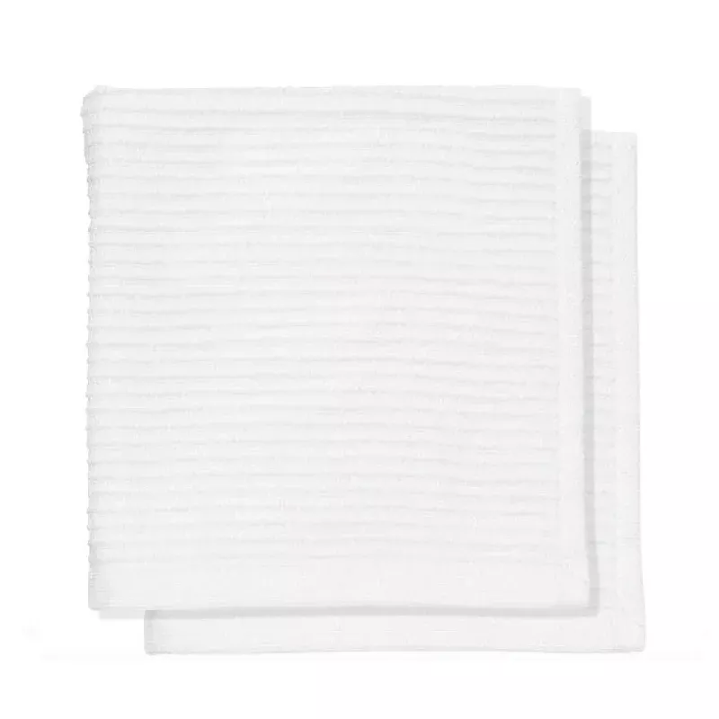 white-ripple-dishcloth-2-set White Ripple Dishcloth 2/set